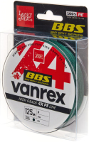 Леска плетеная Lucky John Vanrex BBS x4 Braid Moss Green 125/032 / LJ4114-032 - 