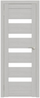 Дверь межкомнатная Юни Амати 03 40x200 (белое стекло/сканди классик) - 