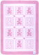 Одеяло для малышей Vladi Барни 100x140 / 9008007 (ярко-розовый) - 