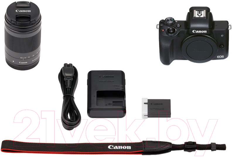 Беззеркальный фотоаппарат Canon EOS M50 Mark II EF-M 18-150mm IS STM Kit / 4728C017