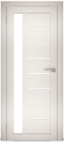 Дверь межкомнатная Юни Амати 04 80x200 (белое стекло/сканди классик) - 