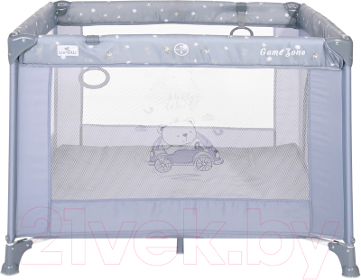 Игровой манеж Lorelli Game Zone Silver Blue Car / 10080142154