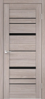 Дверь межкомнатная Velldoris Eco Flex City 2 60x200 (дуб анкор нордик/лакобель черный) - 