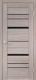 Дверь межкомнатная Velldoris Eco Flex City 2 60x200 (дуб анкор нордик/лакобель черный) - 