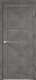 Дверь межкомнатная Velldoris Loft 1 60x200 (бетон темно-серый/мателюкс графит) - 