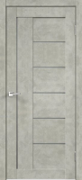 Дверь межкомнатная Velldoris Loft 3 60x200 (бетон светло-серый/мателюкс графит) - 