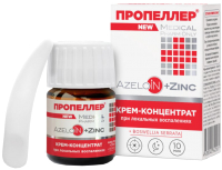 Крем для лица Пропеллер Концентрат Azeloin + Zinc (20мл) - 