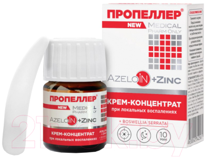 Крем для лица Пропеллер Концентрат Azeloin + Zinc (20мл)