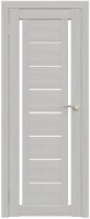 Дверь межкомнатная Юни Амати 06 60x200 (белое стекло/сканди классик) - 