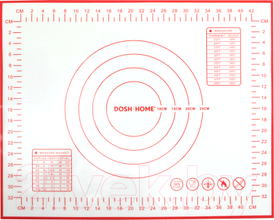 

Коврик для теста Dosh Home, Vela 301162