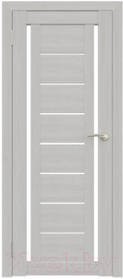 Дверь межкомнатная Юни Амати 06 90x200 (белое стекло/сканди классик)