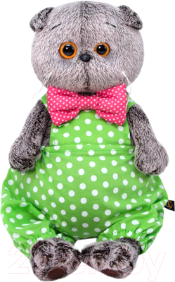 

Мягкая игрушка Budi Basa, Басик в зеленом комбинезоне / Ks30-171