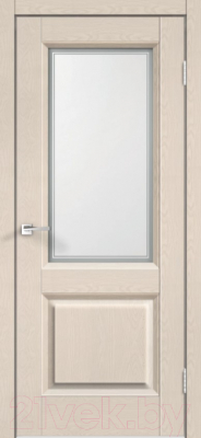 Дверь межкомнатная Velldoris SoftTouch Alto 6 60x200 (ясень капучино структурный/мателюкс 1)