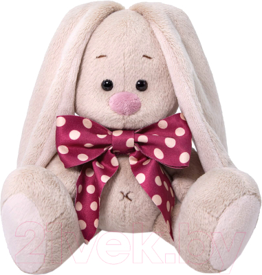 

Мягкая игрушка Budi Basa, Зайка Ми в бордовом банте / SidX-371