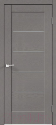 Дверь межкомнатная Velldoris SoftTouch Premier 1 60x200 (ясень грей структурный/мателюкс)