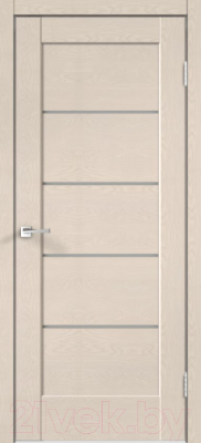 Дверь межкомнатная Velldoris SoftTouch Premier 1 60x200 (ясень капучино структурный/мателюкс)