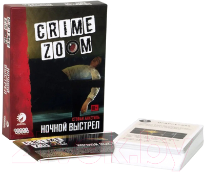 Настольная игра Мир Хобби Crime Zoom: Ночной выстрел / 915330