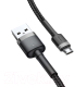 Миниатюра изображения товара Кабель Baseus Cafule USB A - MicroUSB B / CAMKLF-BG1 (1м, черный)
