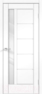 Дверь межкомнатная Velldoris SoftTouch Premier 3 70x200 (ясень белый структурный/мателюкс)