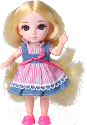 

Кукла с аксессуарами Funky Toys, Малышка Лили блондинка с собачкой / FT72005