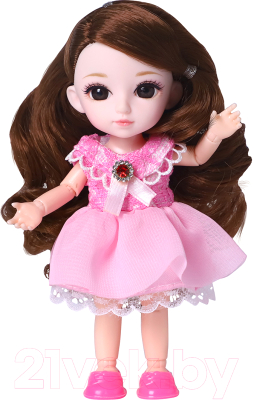 

Кукла с аксессуарами Funky Toys, Малышка Лили брюнетка с расческой / FT72004