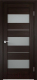 Дверь межкомнатная Velldoris Duplex 12 60x200 (венге/мателюкс) - 