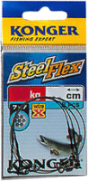 Набор поводков рыболовных Konger Wire X Steelflex / 282025012 - 