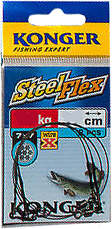 Набор поводков рыболовных Konger Wire X Steelflex / 282025012
