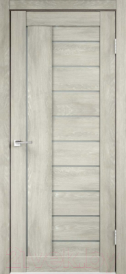 Дверь межкомнатная Velldoris Linea 3 60x200 (дуб шале седой/мателюкс)