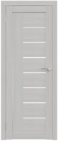 Дверь межкомнатная Юни Амати 07 60x200 (белое стекло/сканди классик) - 