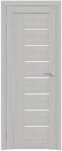 Дверь межкомнатная Юни Амати 07 90x200 (белое стекло/сканди классик)