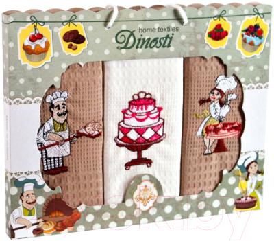 

Набор полотенец Dinosti, Тройка. Повара