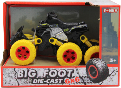 Квадроцикл игрушечный Funky Toys FT61065 (желтый)
