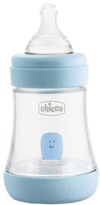 Бутылочка для кормления Chicco Perfect 5 Boy с силиконовой соской / 00020211200040 (150мл)