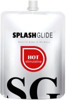 Лубрикант-гель Splashglide Hot stimulative на водной основе / 204 (100мл) - 