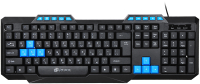 Клавиатура Oklick 750G Frost War / KM-638 (черный) - 
