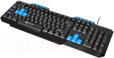Изображение товара Клавиатура Оклик 750G Frost War / KM-638 (черный)