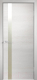 Дверь межкомнатная Velldoris Экошпон Techno Z1 60x200 (дуб белый поперечный/зеркало матированное) - 