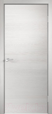 Дверь межкомнатная Velldoris Экошпон Techno 60x200 (дуб белый поперечный)