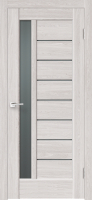 Дверь межкомнатная Velldoris Экошпон Сиэтл 8 60x200 (клен светлый/мателюкс графит) - 