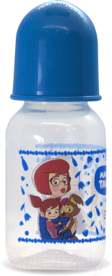 Бутылочка для кормления Мама Тама Классика. С силиконовой соской / MT/001 (125мл)