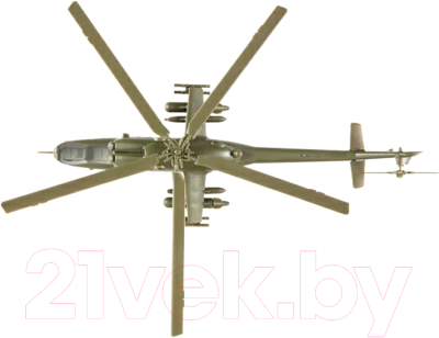 Сборная модель Звезда Советский ударный вертолет Ми-24В / 7403