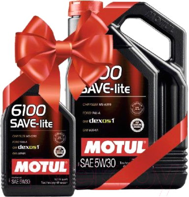 

Моторное масло Motul, 6100 Save-lite 5W30 / 1079575