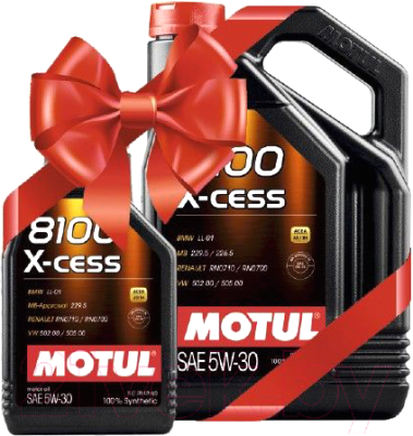

Моторное масло Motul, 8100 X-cess 5W30 / 1089455