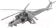 Сборная модель Звезда Советский вертолет Ми-24 В/ВП Крокодил / 7293 - 