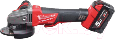 

Угловая шлифовальная машина Milwaukee, M18 CAG115XPDB-502X Fuel / 4933451543