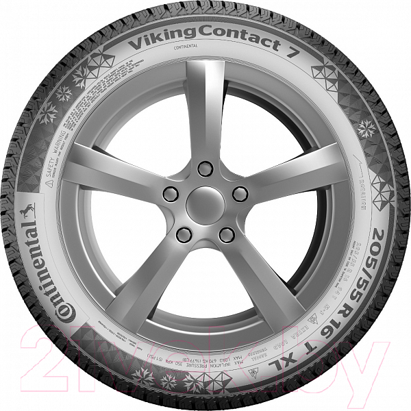 Зимняя шина Continental VikingContact 7 285/50R20 116T — фото 3