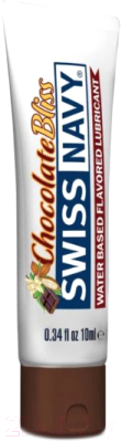 Лубрикант-гель Swiss Navy Chocolate Bliss Lube с ароматом шоколада / SNFCB10ML  (10мл)