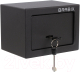 Миниатюра изображения товара Мебельный сейф Brabix SF-140KL / 291140 (черный)