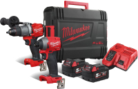 

Аккумуляторная дрель-шуруповерт Milwaukee, M18 FPP2A2-502X / 4933464268